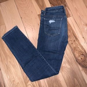 American Eagle ripped jeans